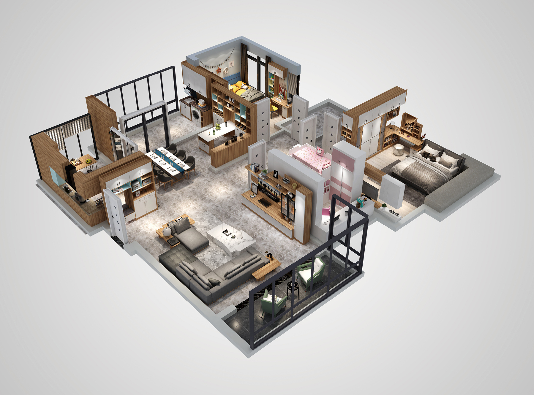 什么是全屋定制？全屋定制包括什么家具？